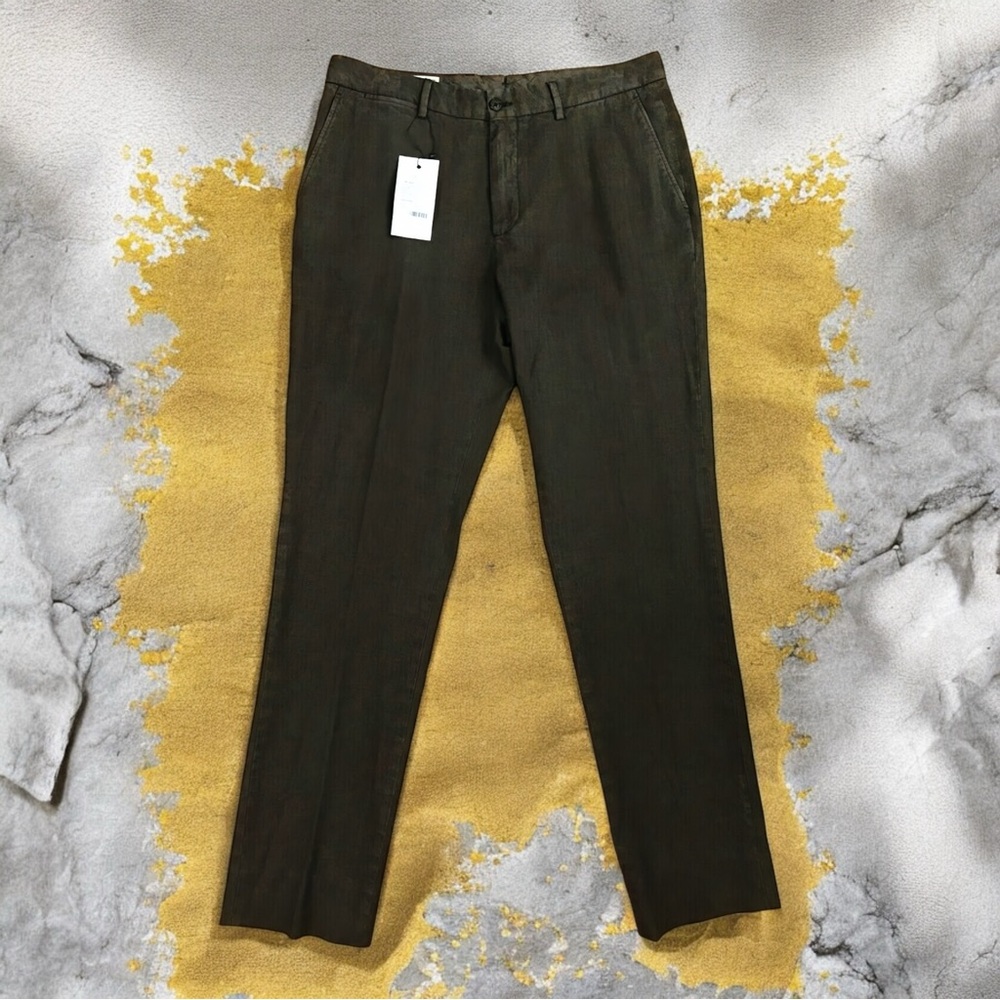 Brooks Brothers Red Fleece Flat Front Pants 33R